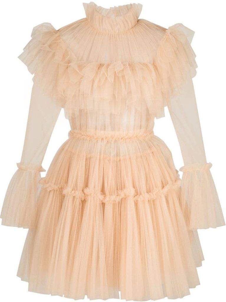 Paula ruffled dress