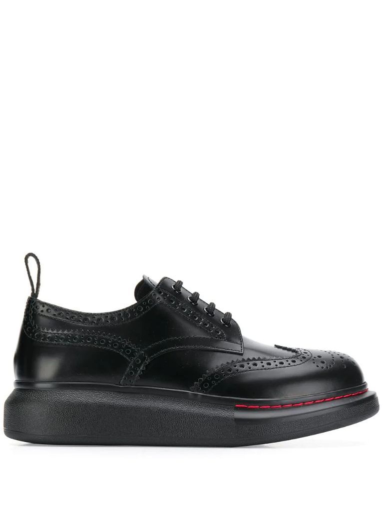oversized sole brogues