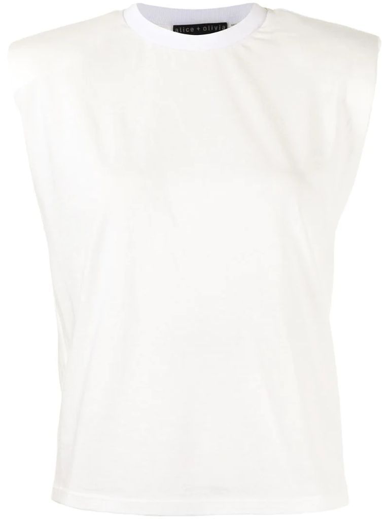 Braxton sleeveless T-shirt