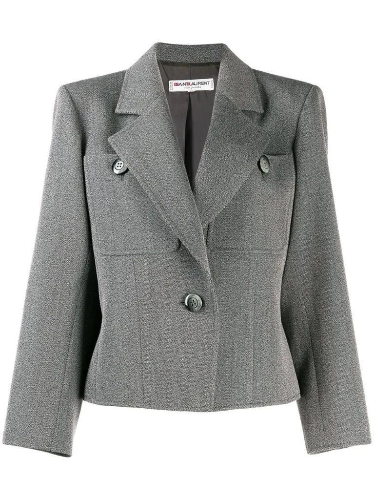 1980's straight tailored blazer