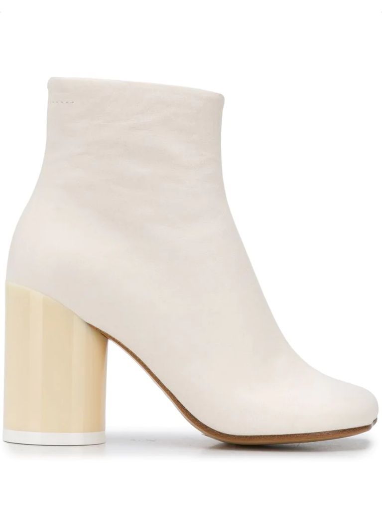anatomic-toe ankle boots