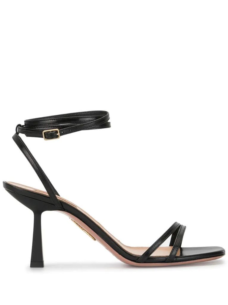 ankle-strap leather sandals