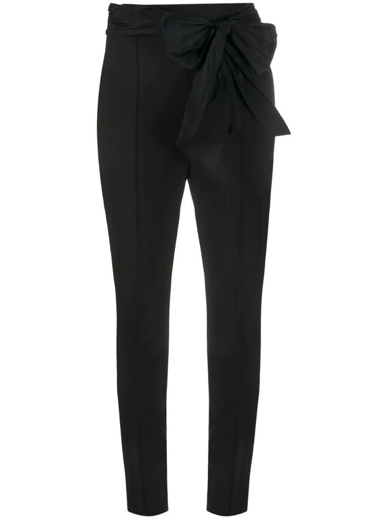 bow front cigarette trousers