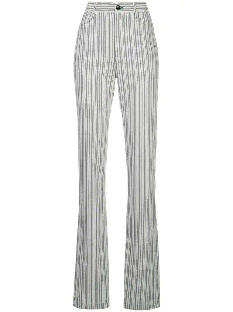Striped Suiting High Waisted trousers