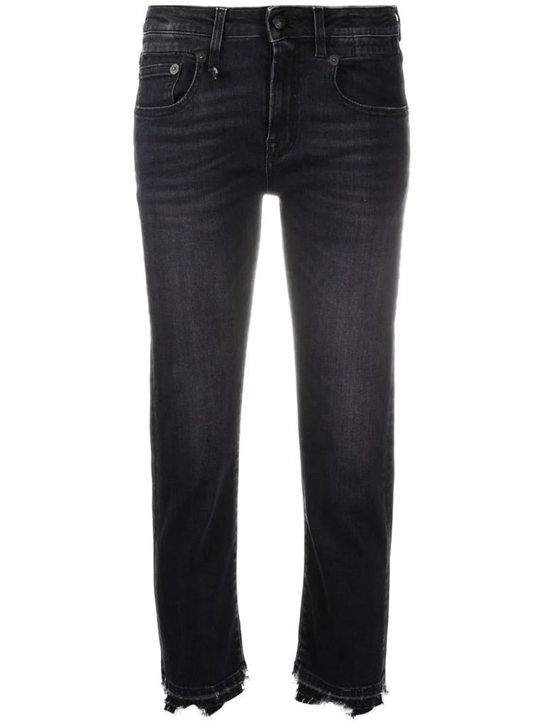 Boy Straight mid-rise straight jeans
