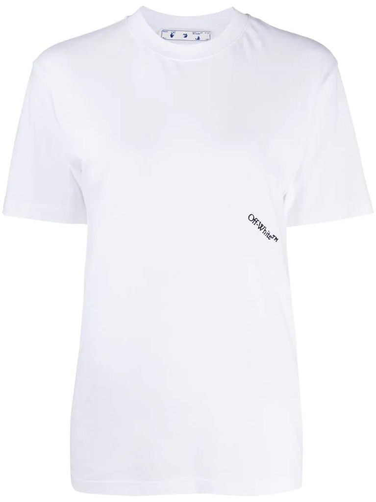 embroidered logo T-shirt