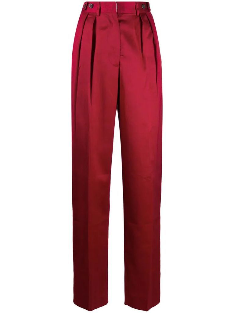 1990s pleated tailored trousers