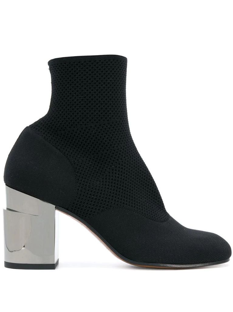 block heel ankle boots