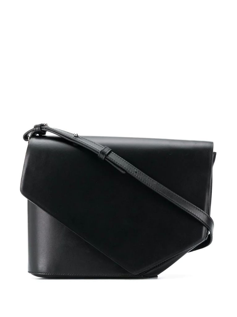 Arjana leather shoulder bag