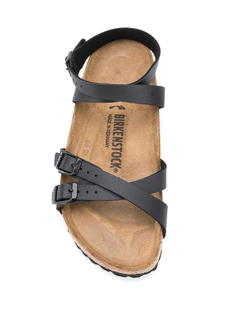 Blanca Slim cross-strap sandals