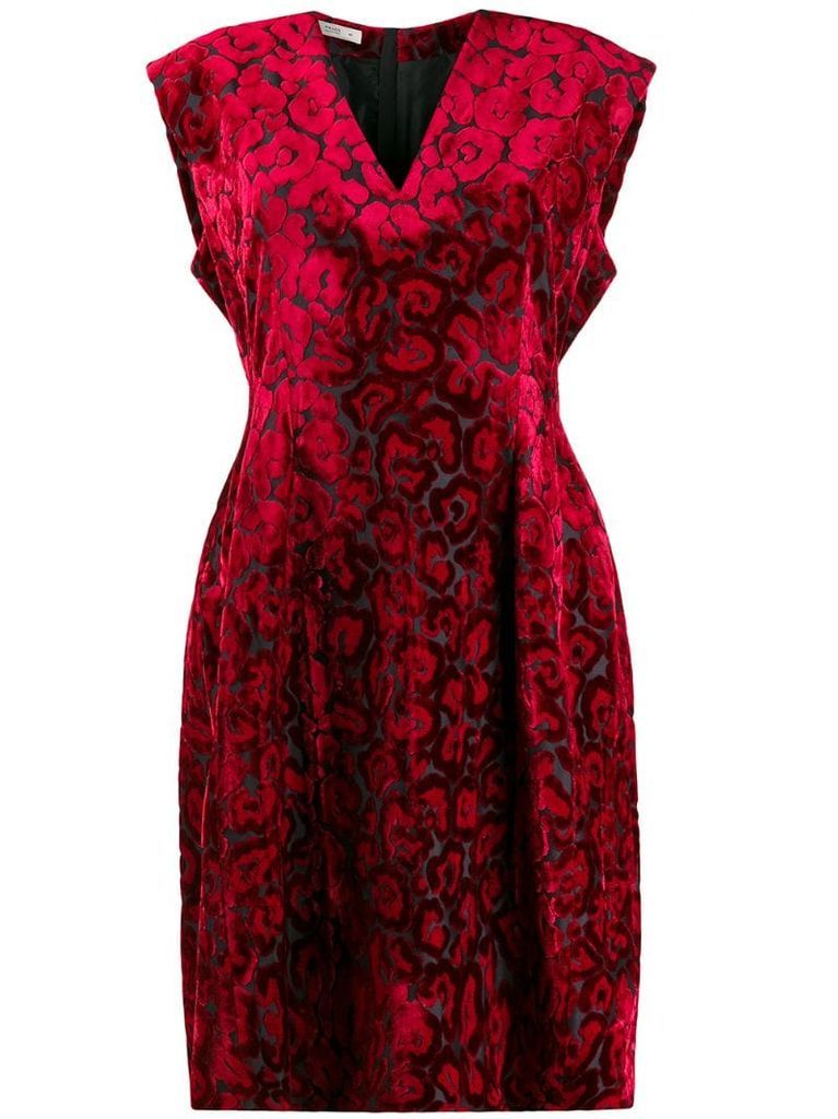 2000's leopard pattern dress