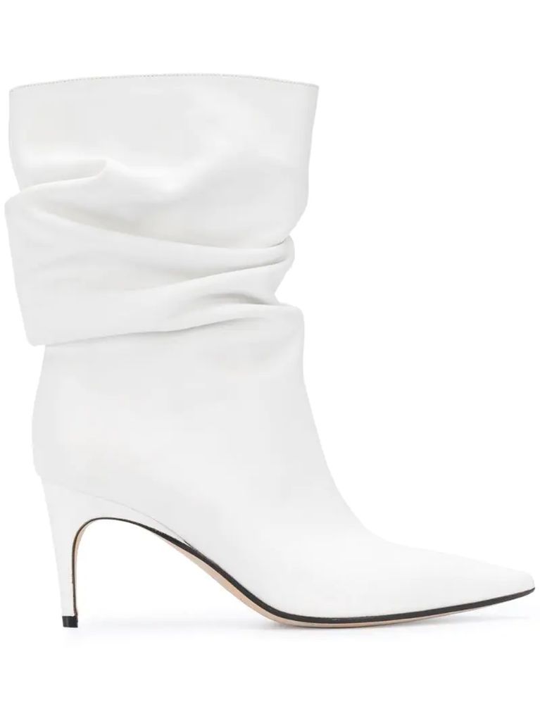 sr Cindy ruched ankle boots