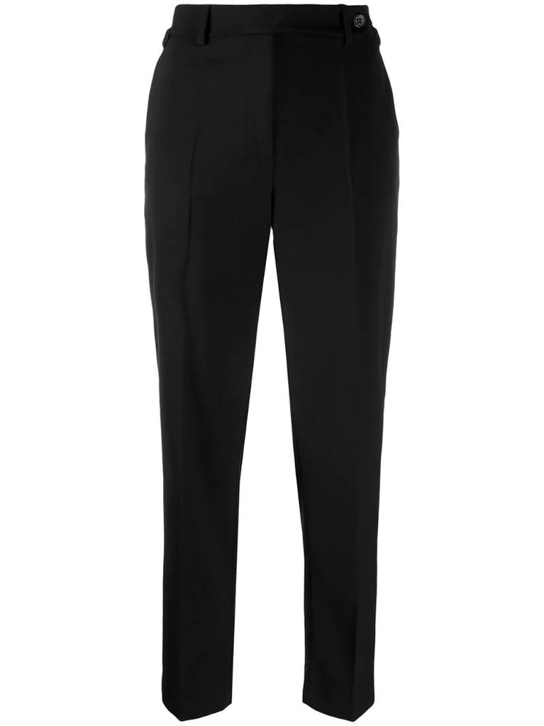 buckle detail trousers