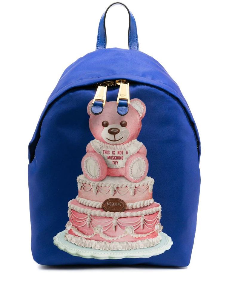 Cake Teddy Bear backpack