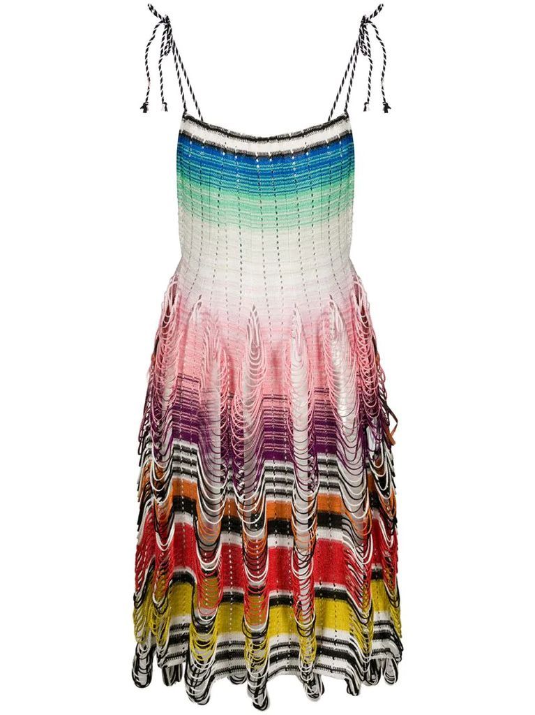 loop-knit beach dress