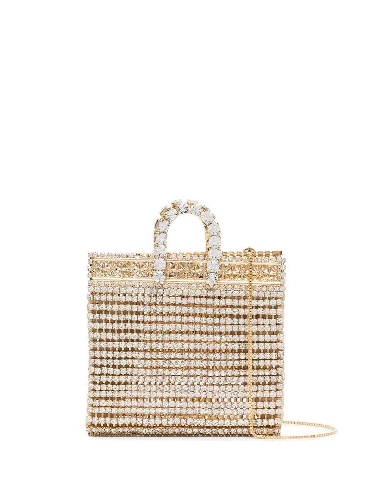 Costanza crystal embellished mini bag