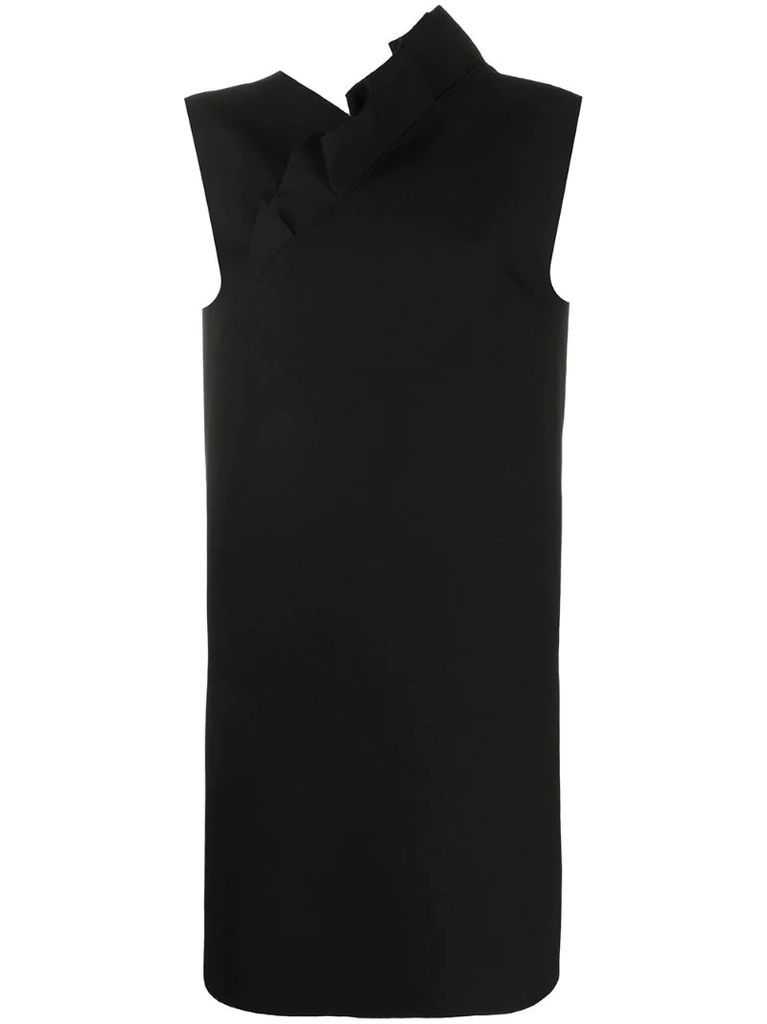 asymmetric sleeveless dress
