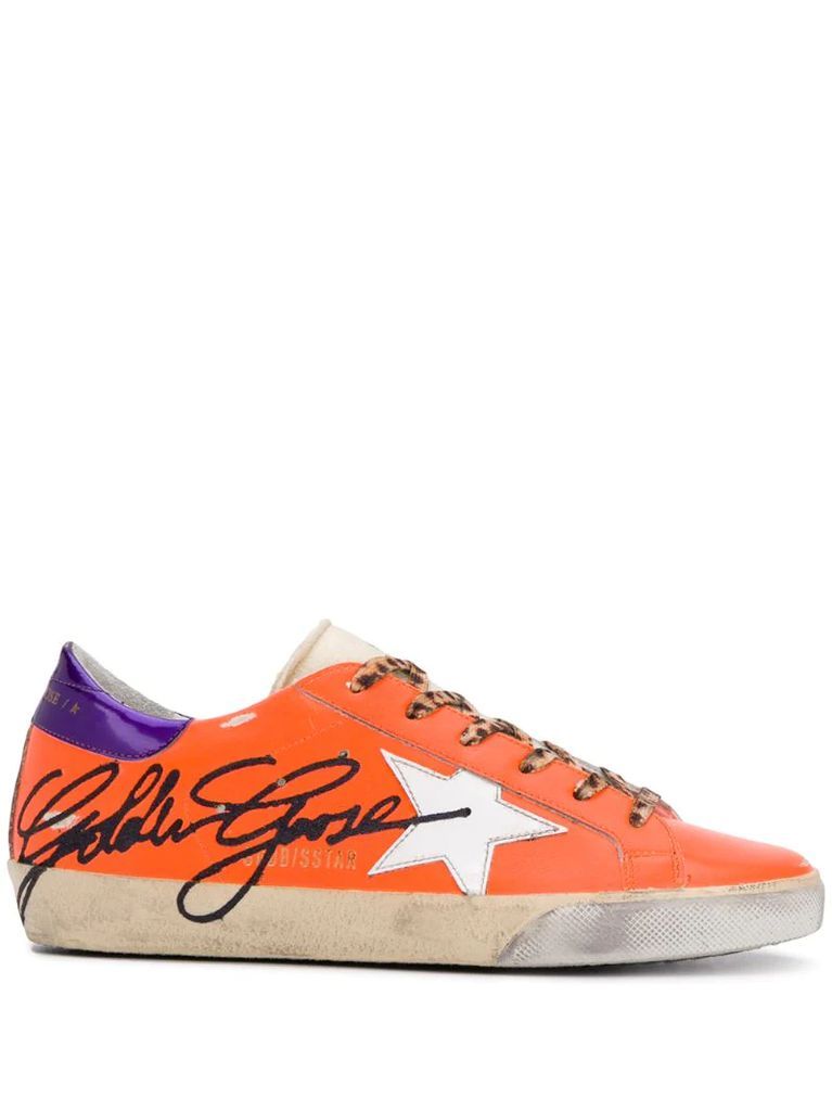 Superstar low-top signature sneakers