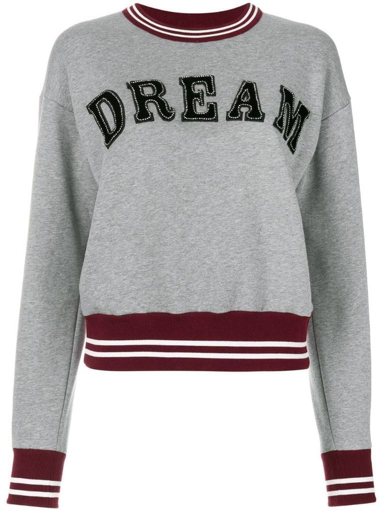 Dream lettered jumper