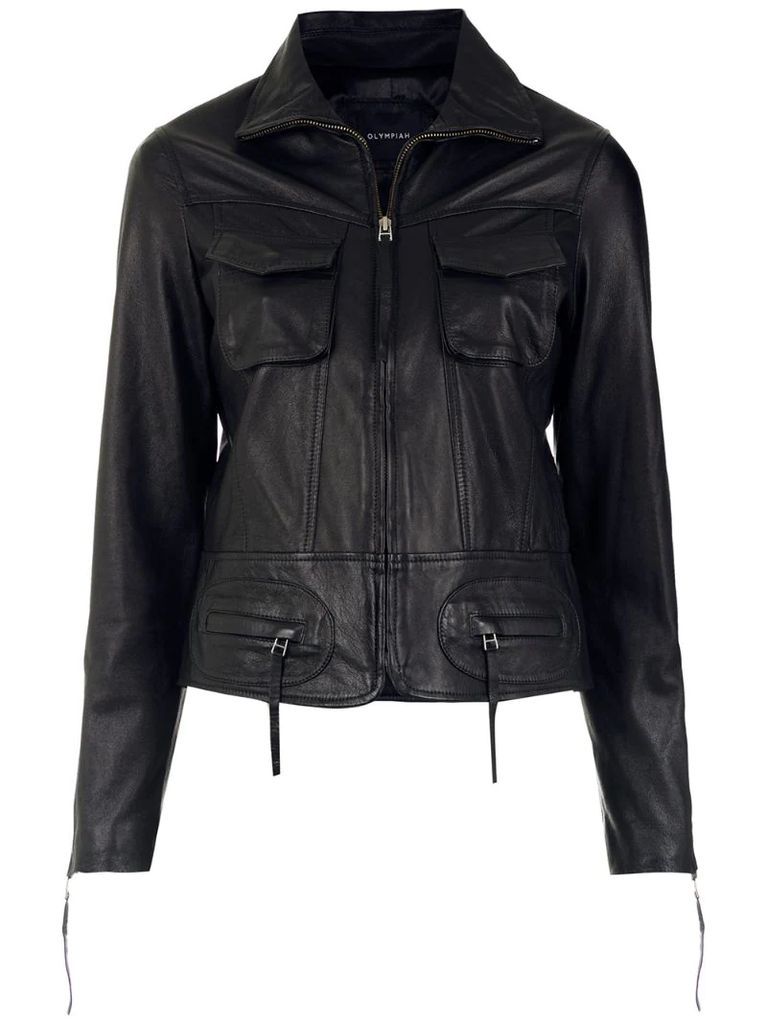 Arcadio leather jacket