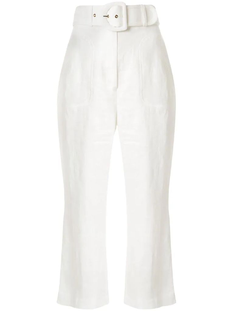 Super Eight flared trousers