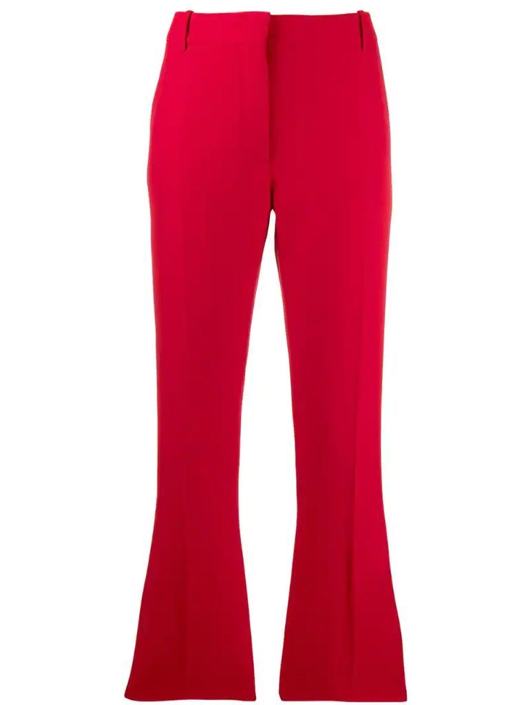 kickflare tailored trousers