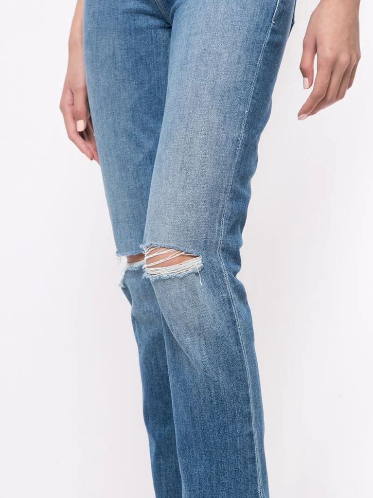 Runway high-rise bootcut jeans
