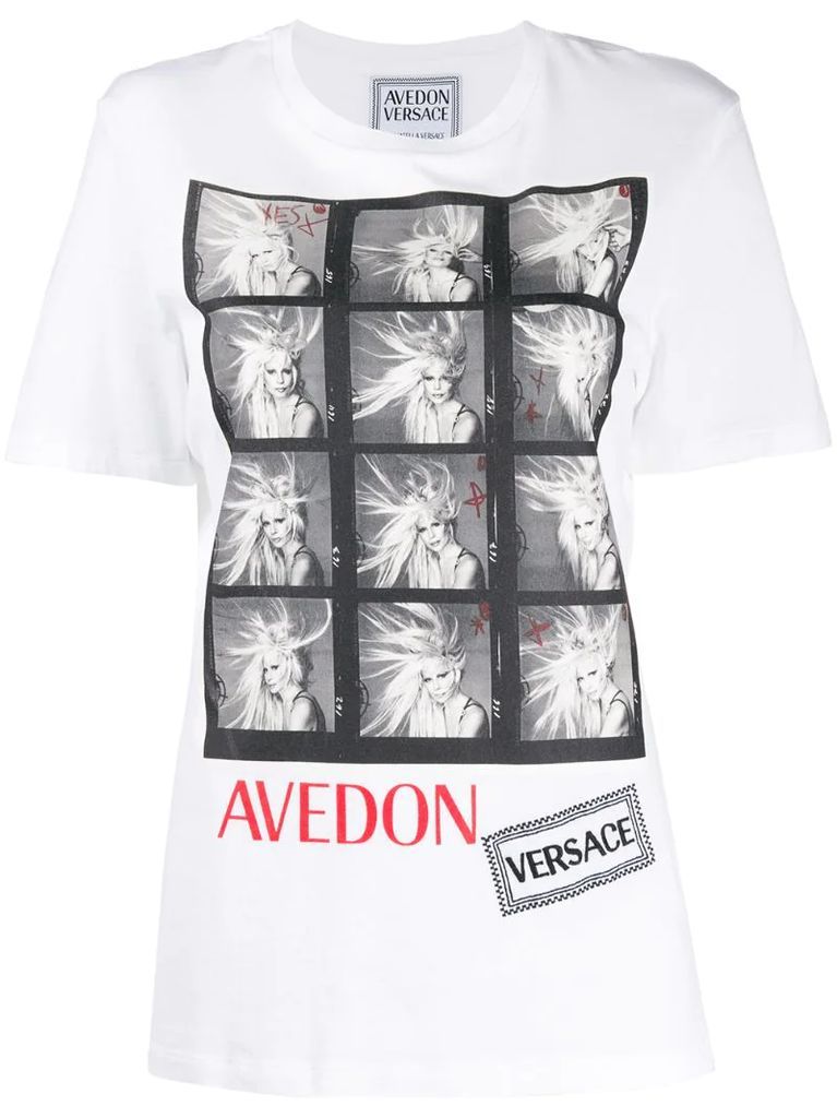 Donatella Avedon print T-shirt