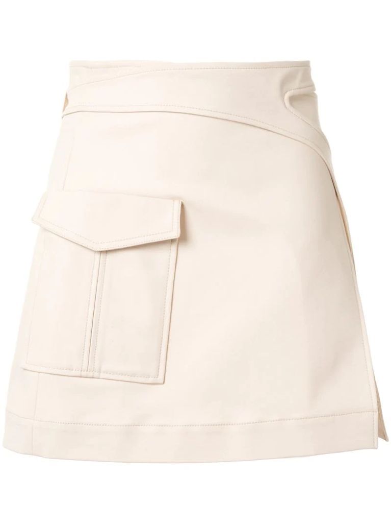 Pocket Interlock Mini skirt