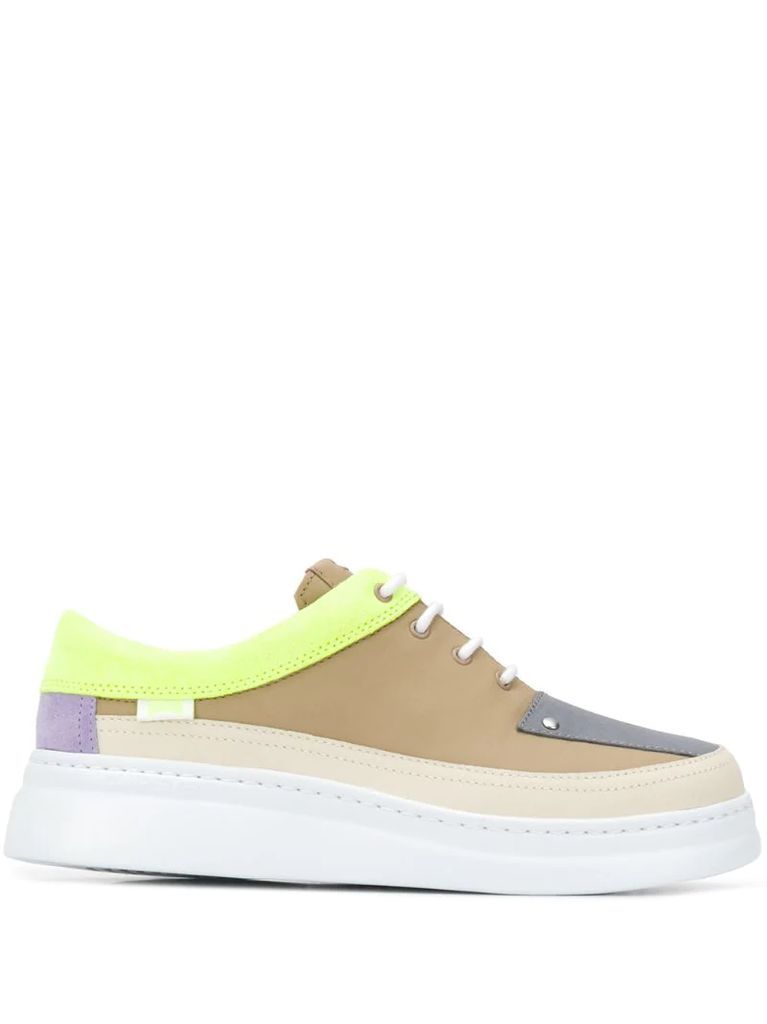 Twins platform sneakers