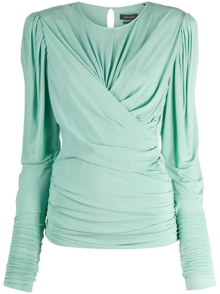 wraparound style top