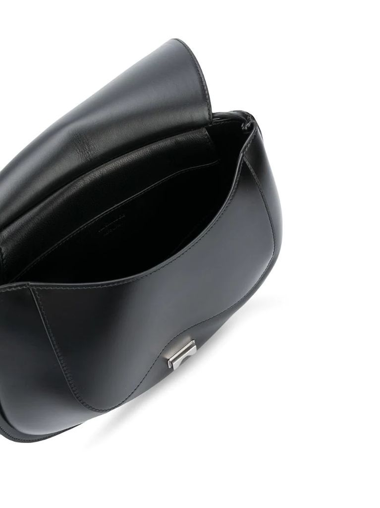 rounded shoulder bag