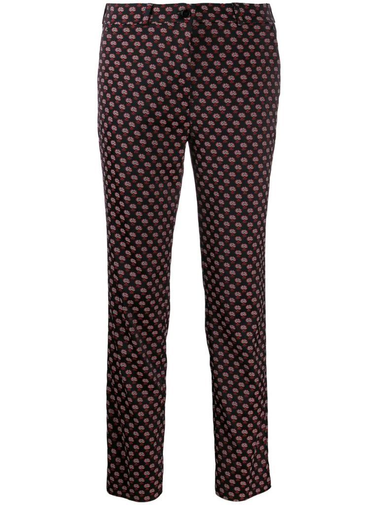 all-over print trousers