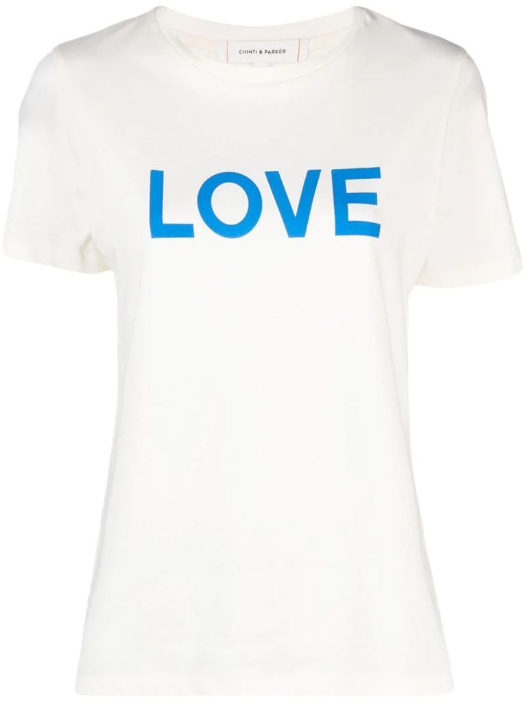 love print T-shirt
