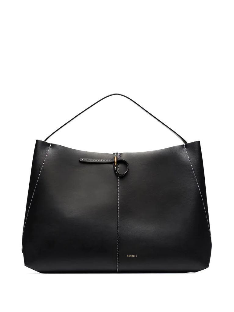 Ava leather tote bag