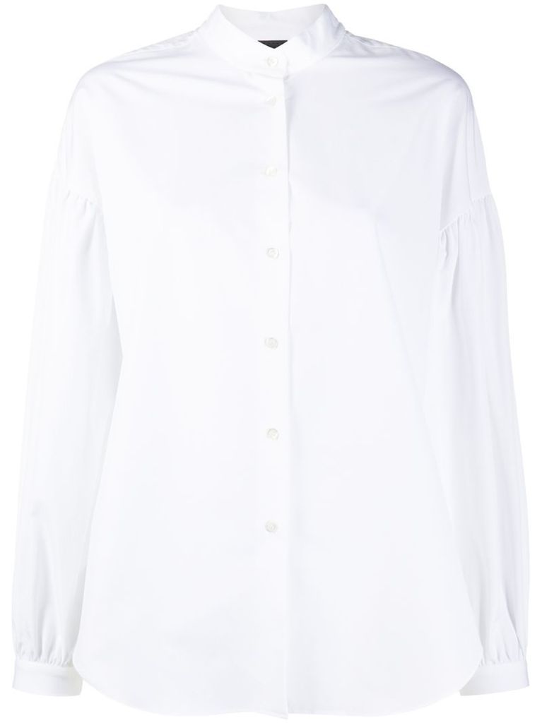 Baggy Sleeves Poplin shirt