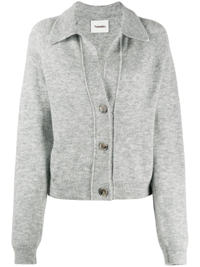 front button cardigan