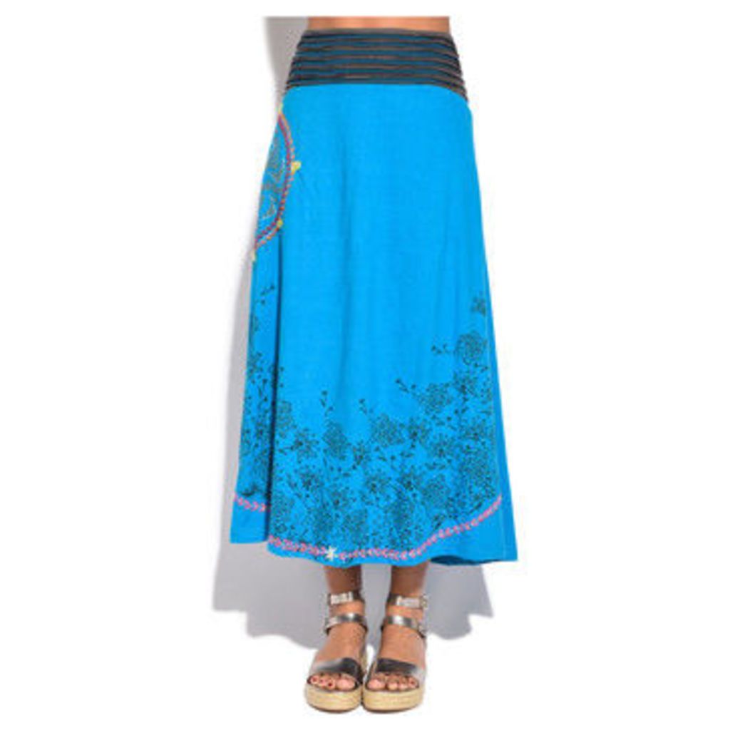 Couleurs Du Monde  Skirt  women's Skirt in Blue