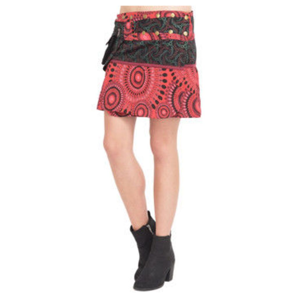 Couleurs Du Monde  Skirt  women's Skirt in Red