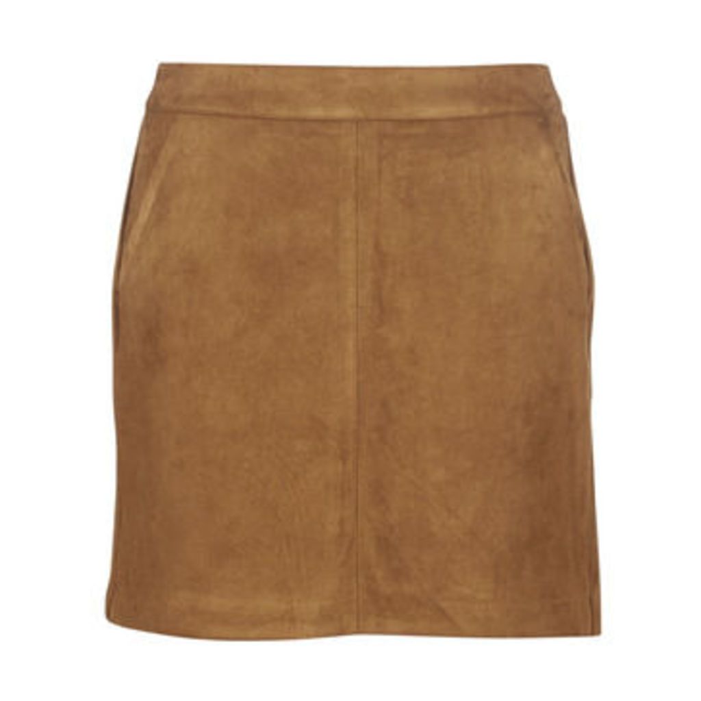 Vero Moda  VMDONNA  women's Skirt in Brown