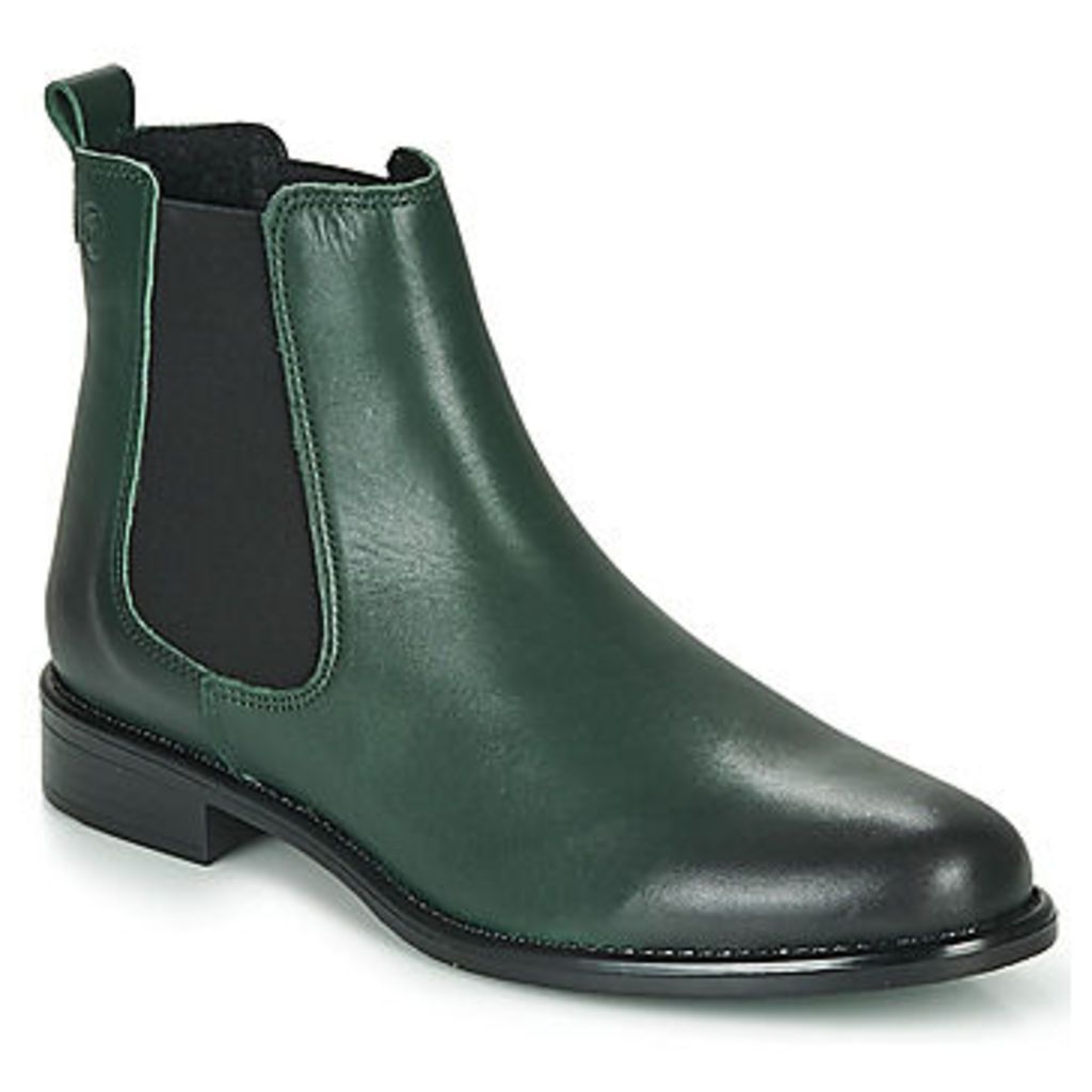 NORA  women's Mid Boots in Green