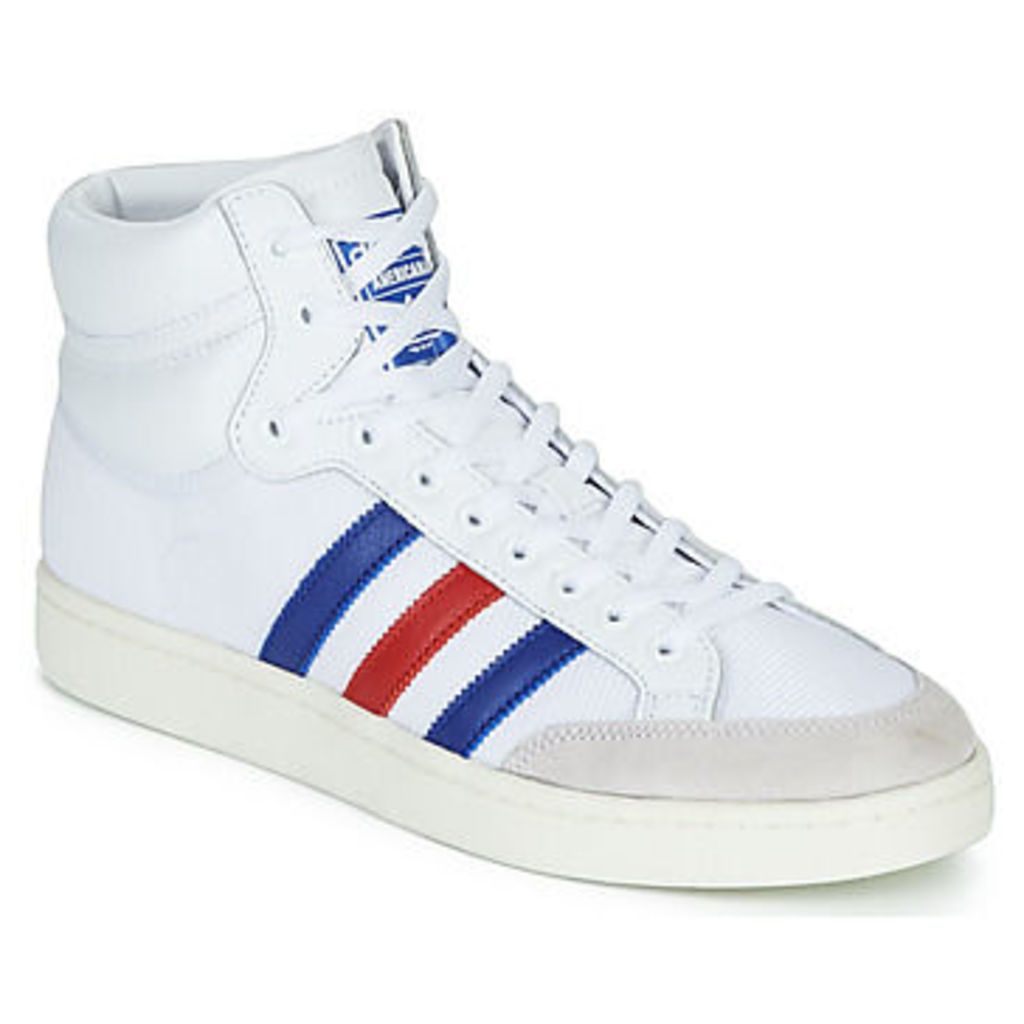 AMERICANA HI  women's Shoes (High-top Trainers) in White. Sizes available:6.5,8,9.5,11,6,7,7.5,8.5,9,10,10.5,11.5,12,12.5,13,13.5