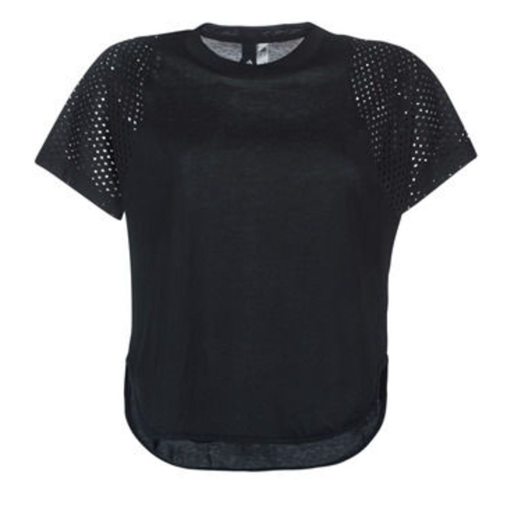 adidas  DZ8656  women's T shirt in Black