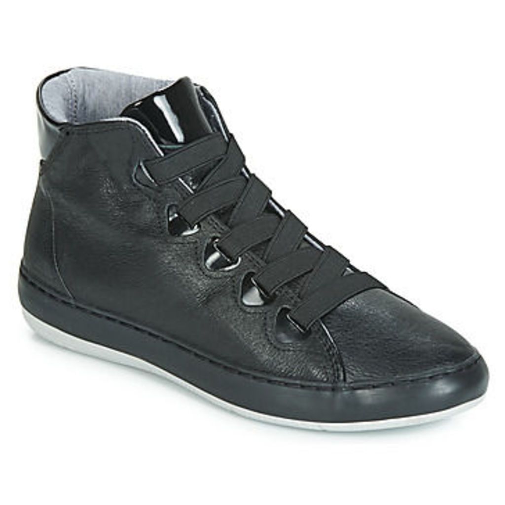 TEANNAH  women's Shoes (High-top Trainers) in Black