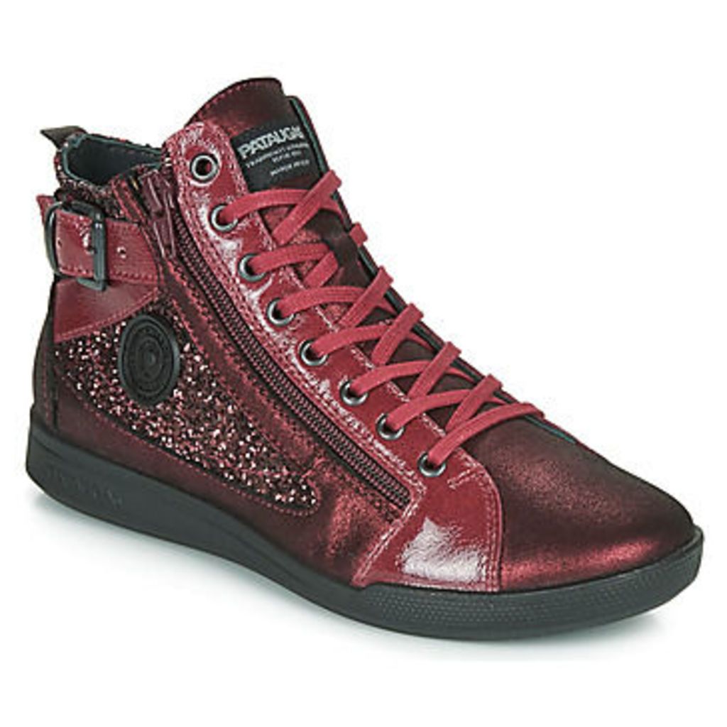 PALME  women's Shoes (High-top Trainers) in Red