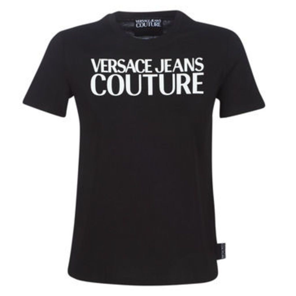 Versace Jeans Couture  LADY T-SHIRT/WHITE UDP613  women's T shirt in Black