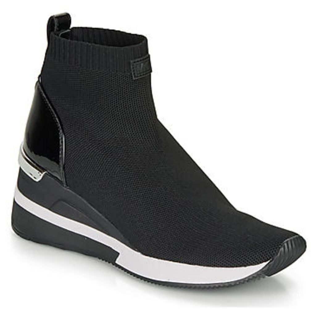 SKYLER  women's Shoes (High-top Trainers) in Black