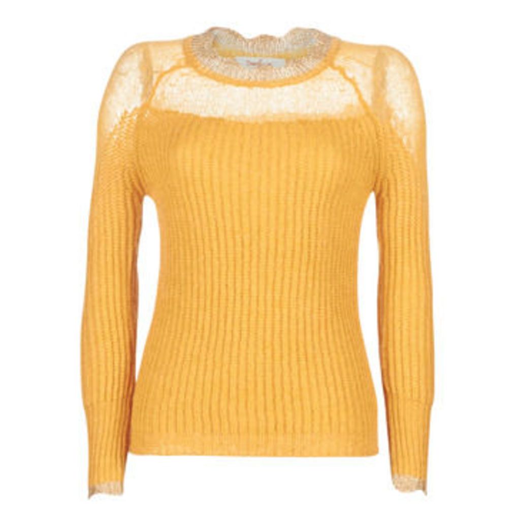 Derhy  ELZEVIR  women's Sweater in Yellow