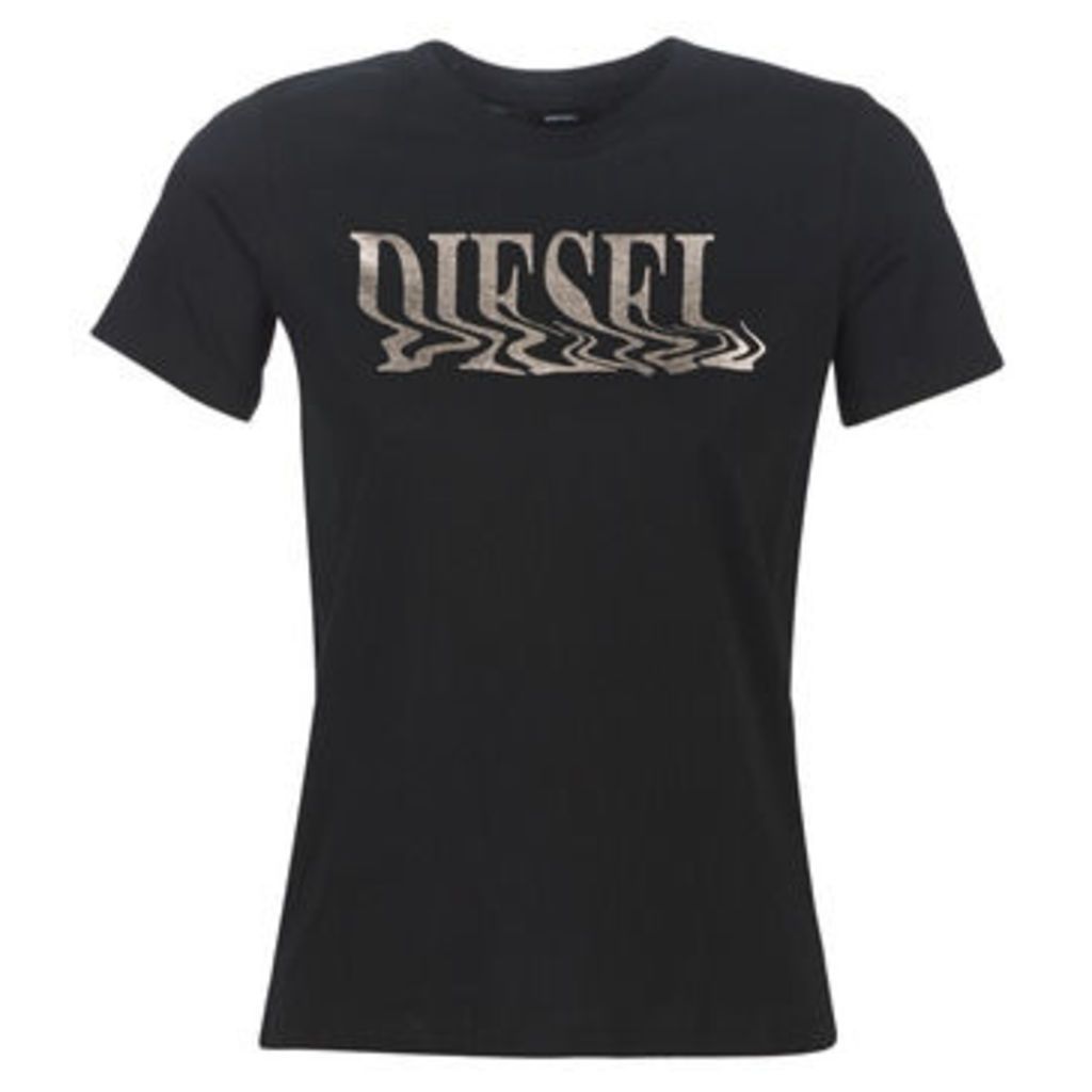 Diesel  T SILY  women's T shirt in Black
