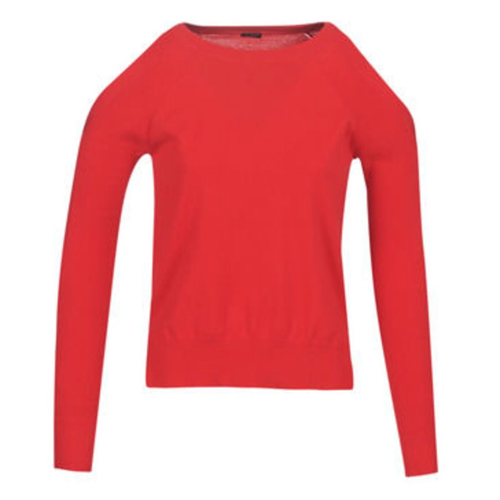 CUTOUT  women's Sweater in Red